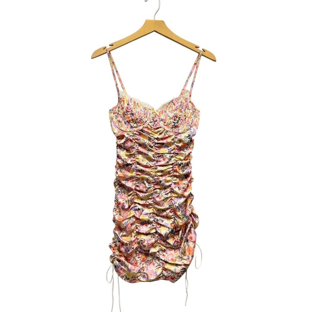 Gardenia For Love & Lemons Floral Slip Dress. - Picture 7 of 8